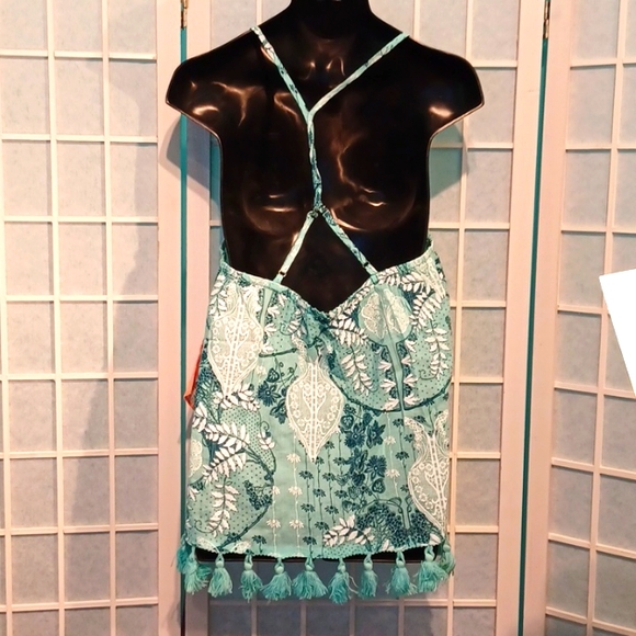 NEW! Ripcurl tank with fringe (5356) - Picture 2 of 6